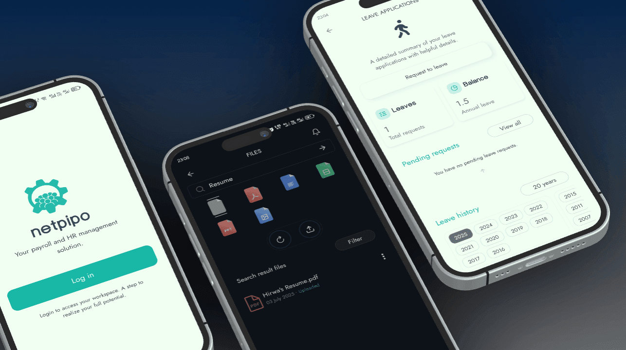 Netpipo mobile app